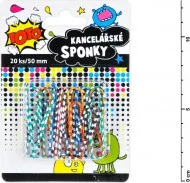 Vysoce Kvalitní Spona kancelářská 834603 pruh. 20ks/50mm