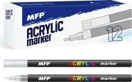 Akrylový popisovač 1mm - stříbrný 6410834 Nejprodávanější