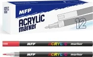 Akrylový popisovač 1mm - červený 6410839 Nová Kolekce