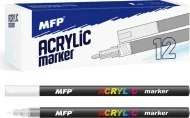 Nejlepší Volba Akrylový popisovač 1mm - bílý 6410836