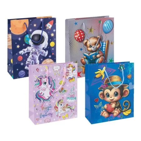 Dárková taška - Kids mix / 25 x 30 x 10 cm Novinka