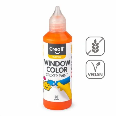 Aktuální Barva na sklo Creall Widow Color - 80 ml / oranžová