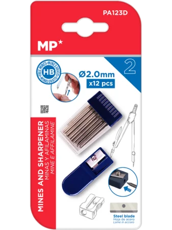 Akce tuhy do kružítka + ořezávátko PA123D