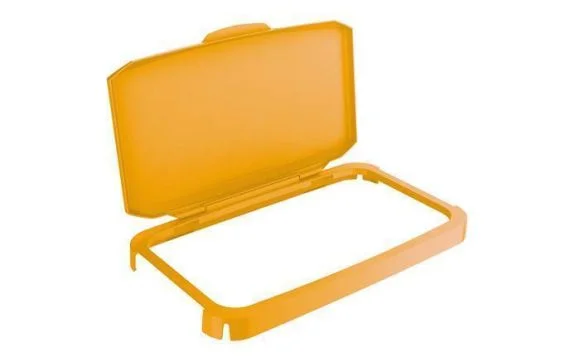 Levný Výklopné víko k odpadkovému koši 60 l DURABIN, žlutá, plast, DURABLE 1800500030