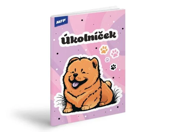 Levný úkolníček A6 Chow Chow 7501524
