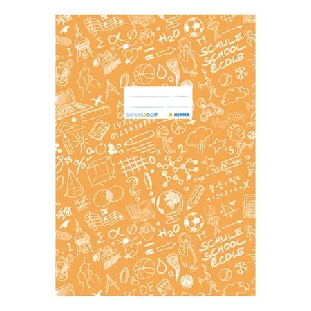 Obal na sešit Schooldoo A5 oranžový / 1ks Top Prodej