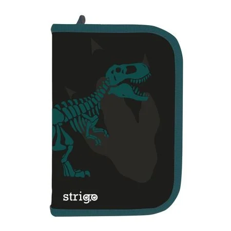 Penál 1 zip 2 kl STRIGO - Dino Finální Výprodej