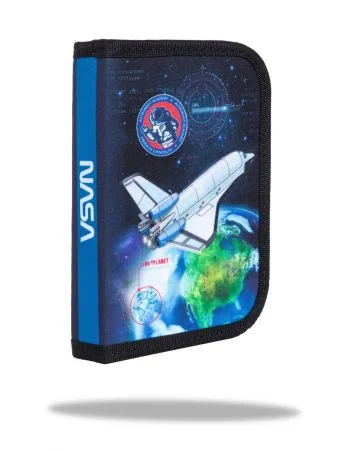 Penál 1 zip Colorino Clipper NASA - prázdný Horká Nabídka
