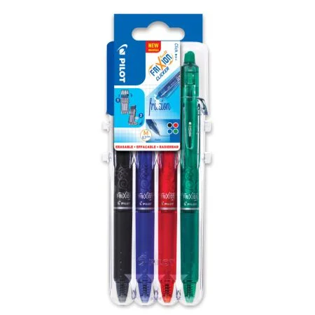 FriXion Set2Go - Clicker 0,7 mm / 4 ks Zlevněný