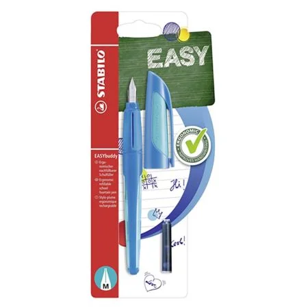 Pero bombičkové STABILO EASYbuddy - dark / light blue M, blistr Must-Have