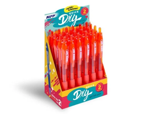 gelové pero kus QUICK DRY - red, červená 6001157 Koupit Online
