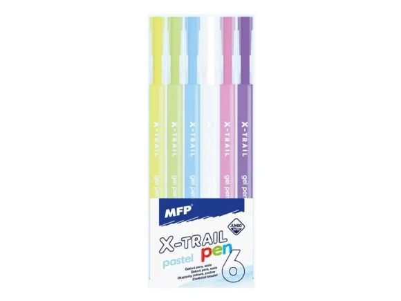 Must-Have gelové pero set BS 6ks PASTEL 6001343