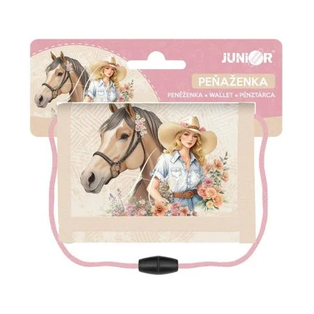 Speciální Cena Dětská textilní peněženka JUNIOR S7 - Horse