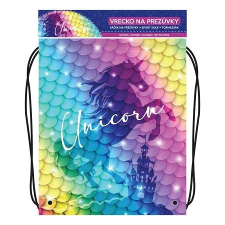 Sáčky na přezůvky s potiskem - Seria 6 - Unicorn Autentický
