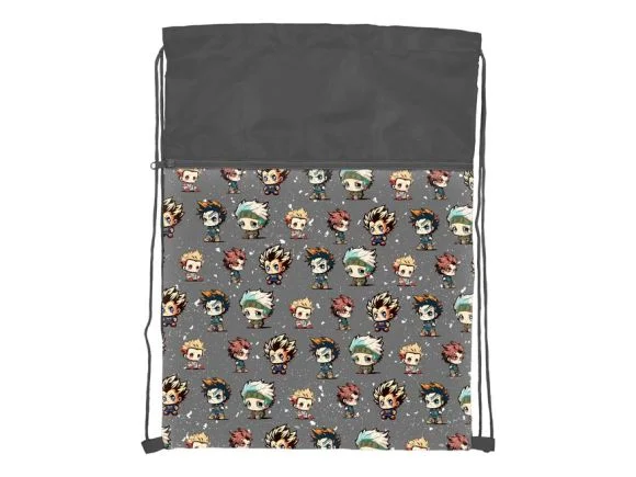 Akční Nabídka sáček na přezůvky Anime mascots 32x42,5cm 8040911