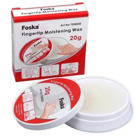 Zvlhčovač prstů FOSKA voskový 20g Originální